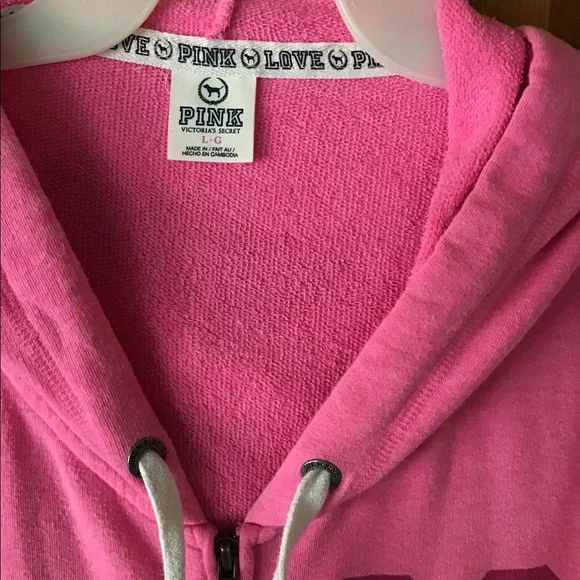 PINK hoodie. - Picture 3 of 4